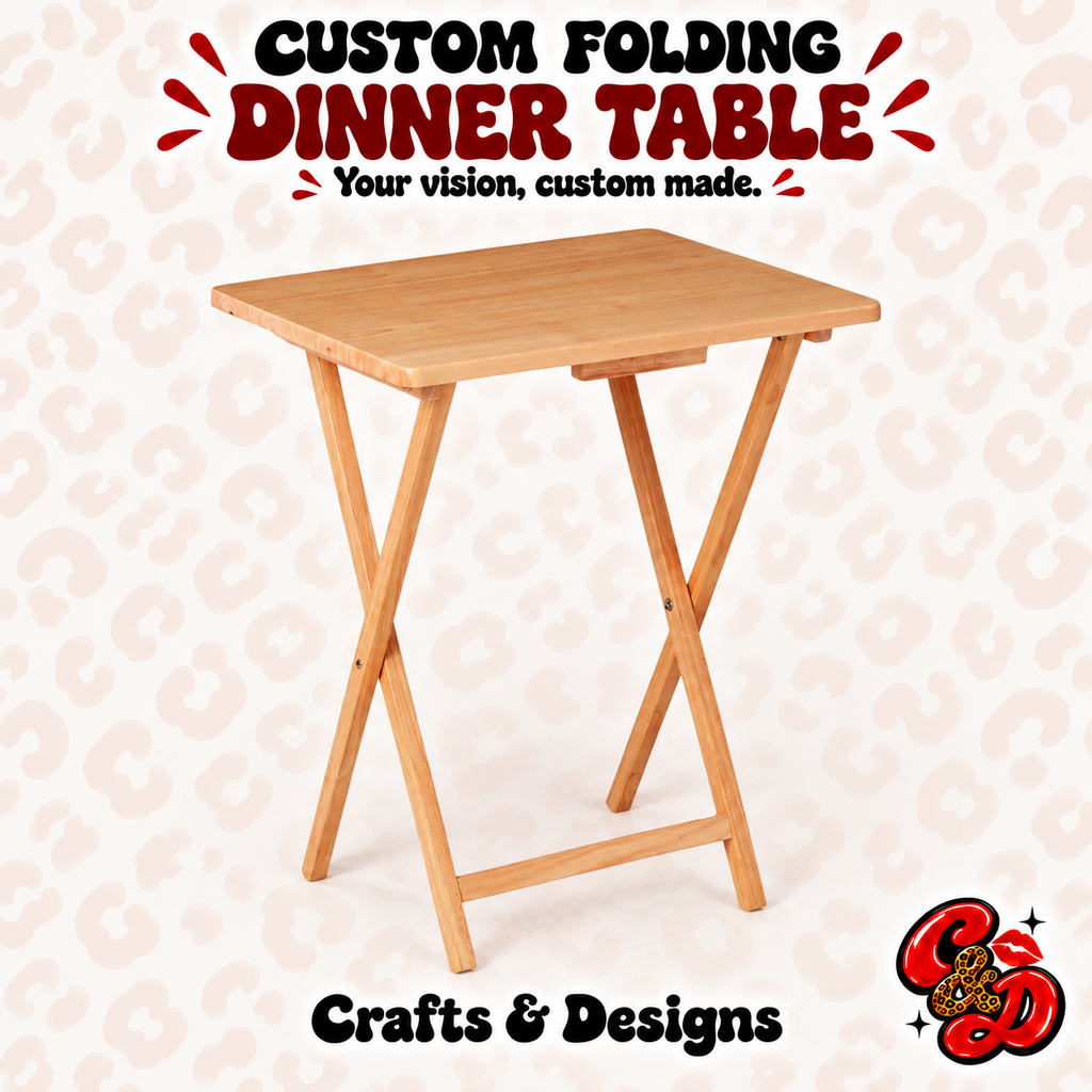 Custom Folding Dinner Table