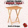 Custom Folding Dinner Table
