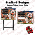 Miami Hurricane DND Folding Table