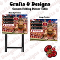 SC Trojans DND Folding Table