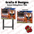 Auburn Tigers DND Folding Table