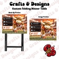 Texas Long Horn DND Folding Table
