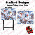 Texas Long Horn Iced Folding Table