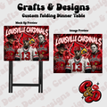 Louisville Cardinals Horror Crew Folding Table