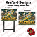Green-Bay Packers Smokey Folding Table
