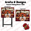 USC Trojans Horror Crew Folding Table