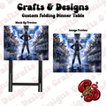 Dallas Cowboys Tunnel Action Folding Table