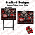 UGA Display Folding Table
