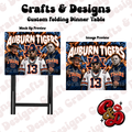Auburn Tigers Horror Crew Folding Table
