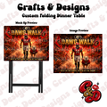 UGA Bull Dawg Walk Folding Table