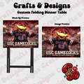 USC Cocky Style Folding Table