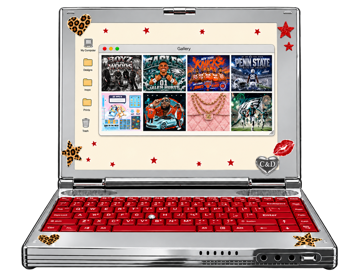 Retro computer artwork